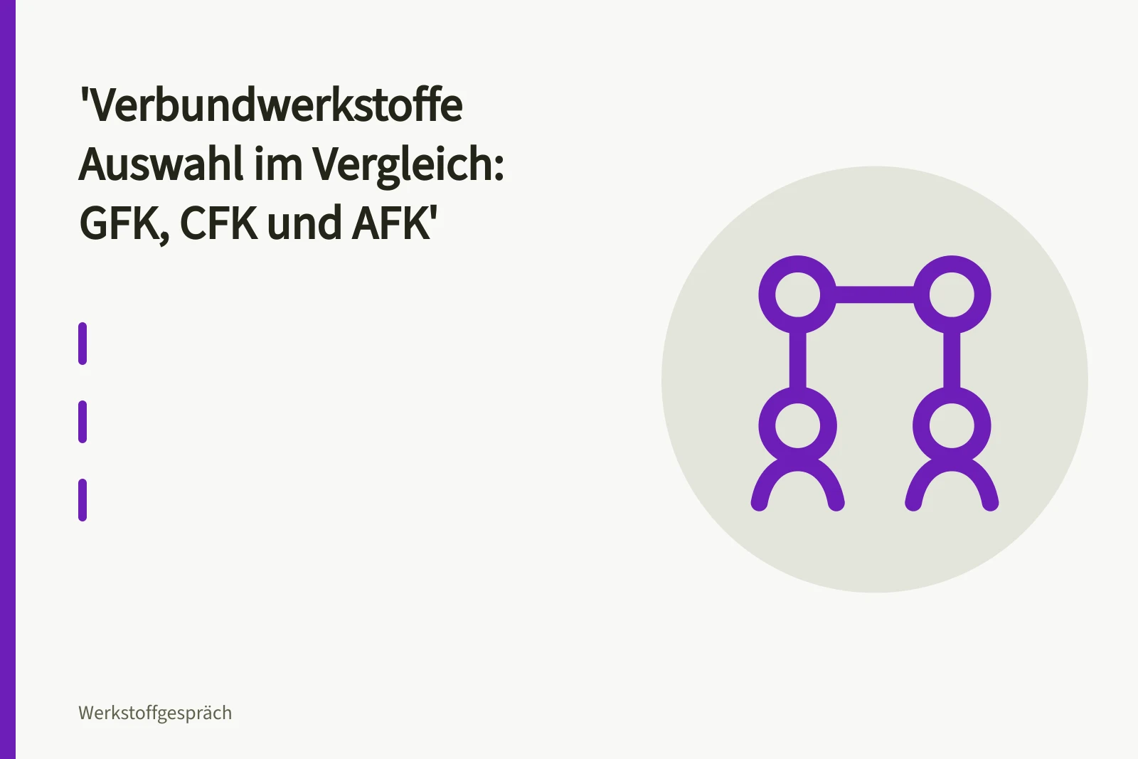 Drei unidirektionale Laminatplatten aus Glasfaser, Carbonfaser und Aramidfaser im Vergleich
